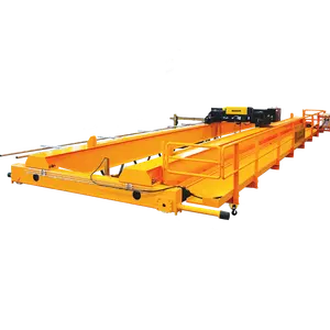 Workshop Warehouse Double Beam 10 ton Lifting Weight Overhead Bridge Moving Crane Wheeled