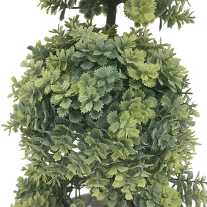14in PE materiale cipresso artificiale topiaria alberi all'aperto fiori finti per pareti case decorazioni natalizie in vendita - Product Image 4