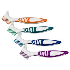 Cepillo para dentaduras postizas, cepillo de limpieza para aparatos invisibles, cepillo para dentaduras postizas de doble cara, cepillo para retenedores de ortodoncia, cepillo blanqueador - Product Image 2
