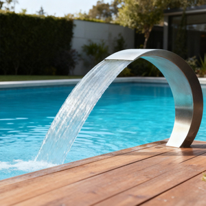 צבע fenlin שינוי מפל הוביל מפל עם אורות Rgb לפינת תפאורה - Product Image 1