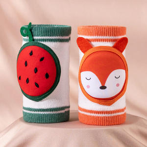 Genouillères Tricotées Respirantes Antidérapantes en Maille à Haute Élasticité pour Bébés et Enfants, Motif Dessin Animé - Product Image 6