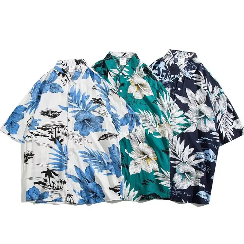 T-shirt in cotone Casual personalizzate da uomo adatte per la protezione solare da spiaggia estiva e camicie a maniche corte ad asciugatura rapida