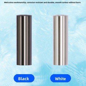 Abrazadera de níquel para pesca marítima con enganche de un solo gancho, tubo de cobre, para asegurar la línea, accesorio pequeño de 1.2mm - Product Image 4