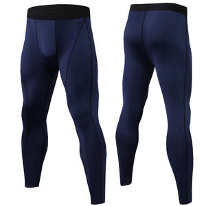 Correr de secado rápido gimnasio entrenamiento hombres correr Legging Bicolore deporte hombres sexo medias Yoga pantalones adelgazamiento Leggings compresión - Product Image 6