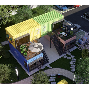 Lujo Fabricado Living Office Restaurante Contenedor Envío Cocina Contenedor Casa - Product Image 2