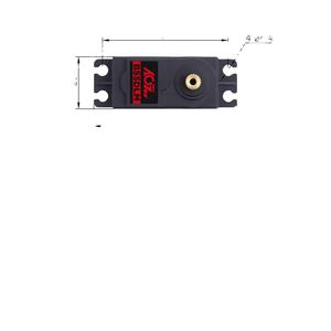 Motor Digital de Alto Torque con Engranajes Metálicos B55DLM 55g 220 Grados 17KG 0.24Seg, Doble Rodamiento de Bolas 4.8V-6.0V RC - Product Image 4
