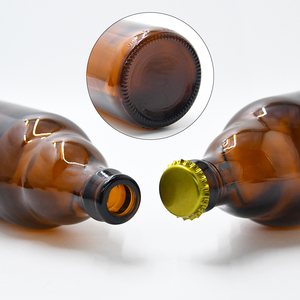 Bottiglia di <span class=keywords><strong>Birra</strong></span> in Vetro Ambrato da 330ml e 500ml di Grande Successo con Tappo a Corona <span class=keywords><strong>per</strong></span> <span class=keywords><strong>Birra</strong></span> e Bevande Gassate - Product Image 3