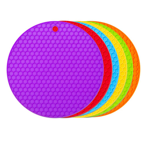 Silicone Pot Holder Silicone <strong>Trivets</strong> Mat Heat Resistant <strong>Trivets</strong> and Dishwasher Safe - Product Image 4