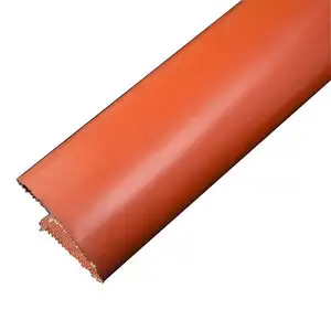 Tissu enduit de silicone résistant à la chaleur de fibre de verre pour l'isolation démontable