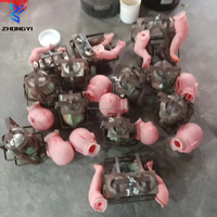 Silicone Caoutchouc Acier Mannequin Pvc Poupée Main En Plastique Rotation Moulage Machine Canard 3D jouet Bébé En Laiton poupée Moule