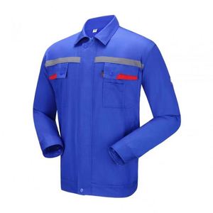 Veste de travail respirante et résistante à l'usure, haute visibilité, réfléchissante, anti-statique, multi-poches, personnalisable avec logo pour le secteur de la construction - Product Image 6