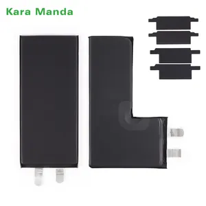 Kara Manda โทรศัพท์มือถือสำหรับแบตเตอรี่ iPhone ไม่มี BMS เฟล็กซ์สำหรับ iPhone แบตเตอรี่แกนสำหรับ iPhone แบตเตอรี่ XS MAX XR 11 12 13 14