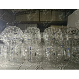 Ballons de football gonflables transparents de bulle de choc de <span class=keywords><strong>prix</strong></span> de gros chaud - Product Image 3
