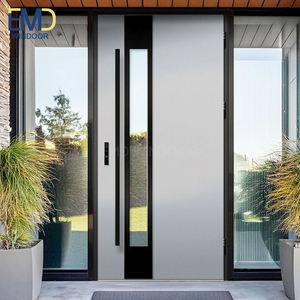 Puerta Frontal Metálica Prefabricada con Recubrimiento en Polvo Duradero - Product Image 3