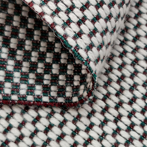 Nouveau <span class=keywords><strong>tissu</strong></span> extensible haut de gamme en polyester, <span class=keywords><strong>acrylique</strong></span> et <span class=keywords><strong>laine</strong></span>, teint en fil, tissé, épais, pour ameublement, canapés de loisirs et rembourrage de bureaux - Product Image 6