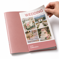 Service d'impression de livres A5 personnalisés à bas prix à Jiangsu pour catalogue d'entreprise, brochure, dépliant avec papier couché