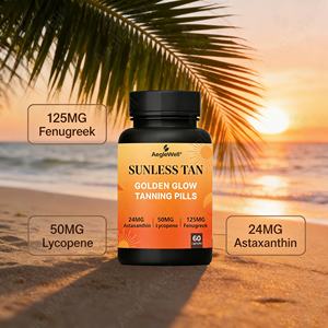 Capsule Abbronzanti Naturali Aegelwell per un'<span class=keywords><strong>Abbronzatura</strong></span> Naturale, Pillole per Uomini e Donne, Capsule per <span class=keywords><strong>Abbronzatura</strong></span> Senza Sole - Product Image 4