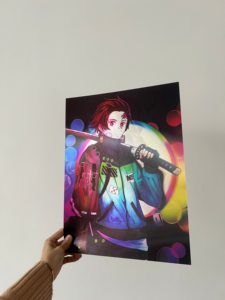300 Design di Poster Lenticolari 3D con Effetto Flip, Arte Murale di Anime e Film, Temi Automobilistici con Jujutsu Kaisen, Dragon Ball, <span class=keywords><strong>Goku</strong></span>, One Piece - Product Image 6