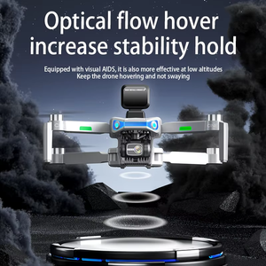 طائرة بدون طيار احترافية للتصوير الجوي بكاميرا 8K مع بطاريتين، طراز Ae3 Pro Max، مدى <span class=keywords><strong>3</strong></span>.5 كم، نظام تحديد المواقع، جيمبال ثلاثي المحاور، وحدة تحكم بشاشة - Product Image 4