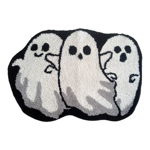 Tappetino per Porta Moderno in Poliestere Floccato a Forma di Alieno di Halloween con Retro Antiscivolo in Gomma e Design a <span class=keywords><strong>Ragnatela</strong></span> - Product Image 4