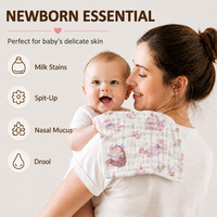 Offre Spéciale : Coffret Cadeau de Luxe pour Bébé – Serviettes en Mousseline et Bavoirs en Coton de Haute Qualité pour Nouveau-né, Idéal pour la Salle de Bain d'Hôtel