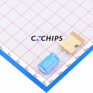 UBT1J101MPD8TD ตัวเก็บประจุอลูมิเนียมอิเล็กโทรไลติกผ่านรู D10xL18mm 20% 63V 345mA-120Hz - Product Image 1