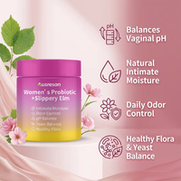 Compléments Vaginaux Immunitaires Probiotiques et Prébiotiques OEM Personnalisés pour Femmes : Mélange Original Probiotique et Écorce d'Orme Rouge pour Femmes