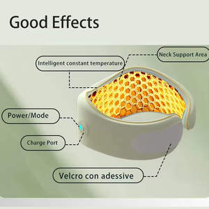 HEZHENG penguat leher kustom dukungan busa lembut kerah serviks leher pereda nyeri leher pemijat Anti rendah kepala untuk siswa anak-anak Kesehatan - Product Image 4