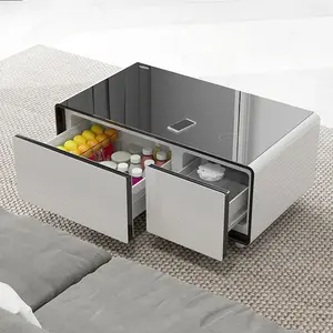 Mini Bar Cooling Getränke-und Weins chrank Wireless Charging Smart Furniture 28L gefrorener Kühlschrank