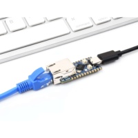 Placa de Desarrollo Mini Waveshare RP2350-ETH, Módulo Ethernet de Doble Núcleo RP2350 con TCP/IP para Comunicación en Redes IoT