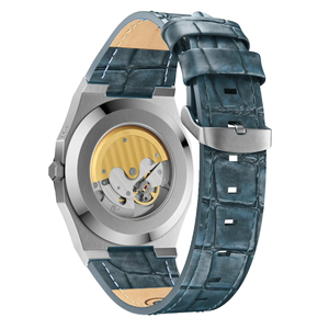 Montre En Cuir avec cadran à trois yeux pour homme, Logo personnalisé, multifonction, chronographe - Product Image 4