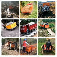 Petit Dumper sur chenilles 6ton Amphibie Dumper Carrier Camion sur chenilles à vendre