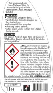 Dégivreur de vitres de voiture professionnel de qualité supérieure Sweet Home (1 litre) - Product Image 6