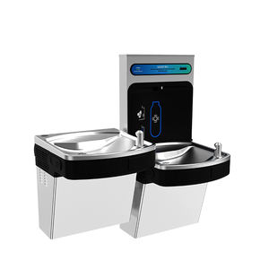 <span class=keywords><strong>Fontaine</strong></span> potable réfrigérée standard filtrée par refroidisseur d'<span class=keywords><strong>eau</strong></span> fixé au mur commercial d'ADA avec le remplisseur de bouteille - Product Image 4