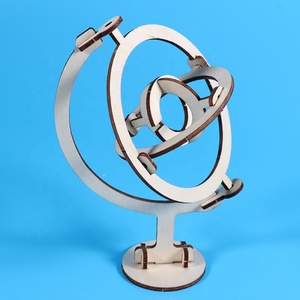Esfera Armilar de Madera, Modelo Astronómico Antiguo, Teodolito Ecuatorial, Tecnologí<span class=keywords><strong>a</strong></span> DIY de Ensamblaje Manual, Pequeños Materiales Didácticos - Product Image 5