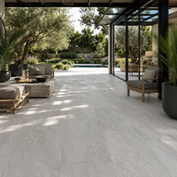 Nouvelle conception 2026 – Carrelage en porcelaine effet marbre mat doux 600x1200mm, antidérapant R10, étanche, pour sols intérieurs de villas