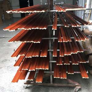 Moulure de cadre de plafond/mur OEM extérieur en <span class=keywords><strong>polyuréthane</strong></span> <span class=keywords><strong>Corniche</strong></span> décorative architecturale simple PU - Product Image 2