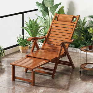 Silla Plegable para Exteriores - Silla de Descanso para el Hogar - Silla Mecedora - Silla con Respaldo para Balcón - Versión Extendida - Product Image 1
