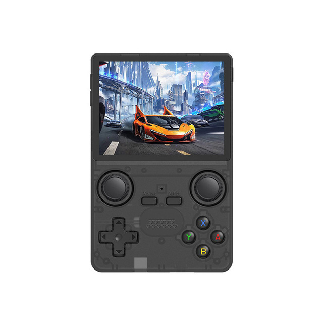 POWKIDDY X35S Handheld Game Console Open Source Linux Joystick 3.5 Inch IPS Screen Retro Video Game Consoles for PSP/GBA/N64/MD