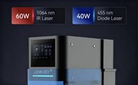 Nouvelle machine de marquage laser CNC portable Jowuey 60W MOPA 40W à double laser diode pour acier inoxydable et bois