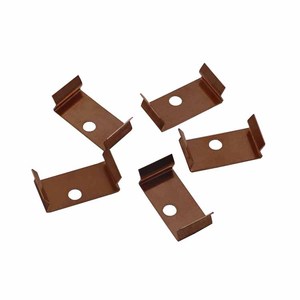 Tùy Chỉnh Đồng Kim Loại Phẳng LÁ Mùa Xuân Thép Pin Điện Liên Hệ Với Clip - Product Image 1