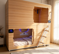 Capsule de sommeil pour aéroport - Votre espace privé pour le repos et la détente - Capsule de sommeil haut de gamme pour aéroports - Lits-capsules pour aéroports