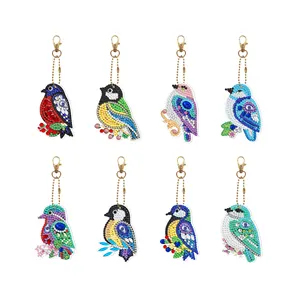 OEM ODM New Arrival Sunloop Kids Adults 5D Branding Diamond Painting Keychain Kit Full Drill Diamond Painting for Art Craft