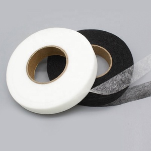 Băng dính hai mặt Dễ nóng chảy interlining nóng chảy dính <span class=keywords><strong>web</strong></span> cho quần may mặc 0.8/1/1.2/1.5/2/2.5/3cm/cuộn đơn - Product Image 1