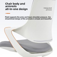 Chaise de bureau de direction moderne avec dossier de grande classe en cuir synthétique ergonomique confortable pour les réunions d'affaires