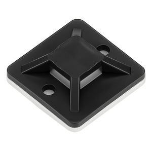 כבל טי הר העניבה מסך מארגן דבק עצמי פלסטיק קליפים מדפים חוט מדפים עבור כבל שולחן הרכבה - Product Image 2