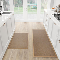 Tapis de cuisine en PVC tissé à impression numérique, longue bande absorbante, antidérapant, épais et imperméable pour l'exportation