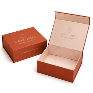 Boîte de rangement pour cosmétiques, maquillage, chaussures, avec fermeture magnétique de luxe, logo personnalisé, boîte pliable, boîte cadeau, emballage pour vêtements - Product Image 4