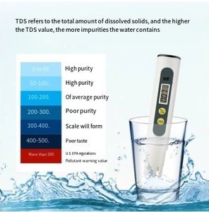 Fabrikpreis TDS-Messgerät M2 TDS-Tester TDS-M2 für Trinkwasser Digitales TDS-Messgerät Einheit Aquarien-Hydroponik-Pflanzen PH-Teststift - Product Image 2