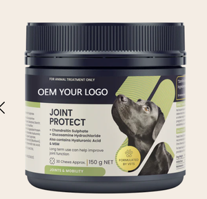 อาหารเสริมสำหรับสุนัขที่มีกลูโคซามีนคอนดรอยติน MSM ช่วยเสริมการเคลื่อนที่สำหรับทุกสายพันธุ์ - Product Image 2
